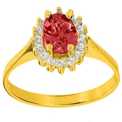 Χρυσό δαχτυλίδι fashion Κ14 με ζιργκόν