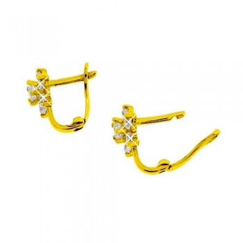 Χρυσά σκουλαρίκια Κ14