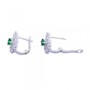 Λευκόχρυσα  σκουλαρίκια Κ14