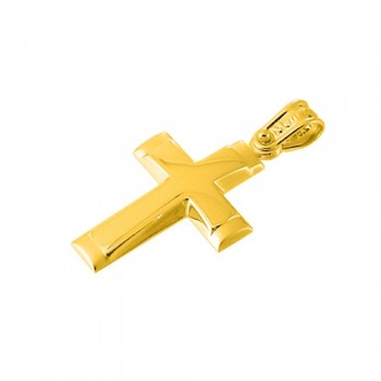 Χρυσός σταυρός Κ14