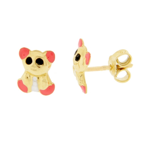 Παιδικά χρυσά σκουλαρίκια Κ9