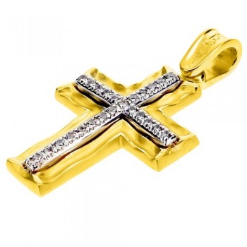 Χρυσός σταυρός Κ9