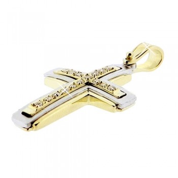 Χρυσός Σταυρός γυναικείος Κ14