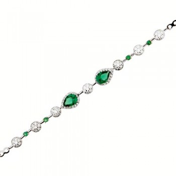 Λευκόχρυσο βραχιόλι Κ14