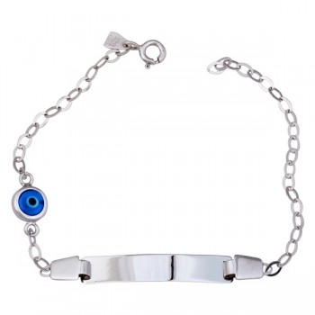 Παιδικό λευκόχρυσο  βραχιόλι Κ14