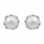 Λευκόχρυσα  σκουλαρίκια Κ14