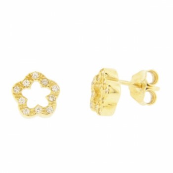 Χρυσά σκουλαρίκια Κ14
