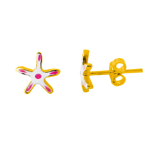 Παιδικά χρυσά σκουλαρίκια Κ14