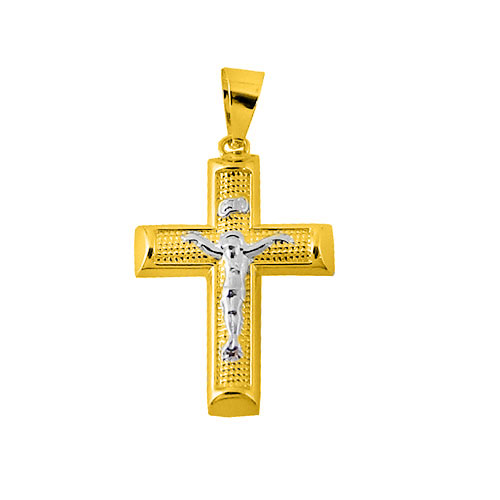 Χρυσός σταυρός Κ14