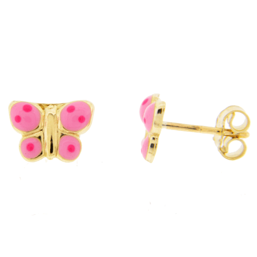 Παιδικά χρυσά σκουλαρίκια Κ9