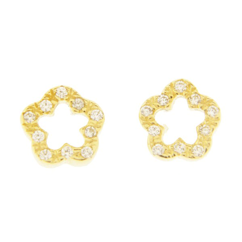 Χρυσά σκουλαρίκια Κ14