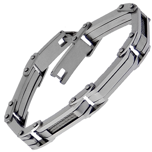 Ατσάλινο ανδρικό βραχιόλι